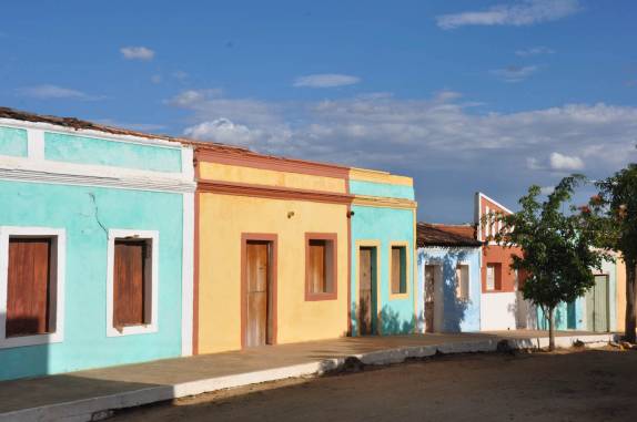 Casario histórico em Cabaceiras - PB